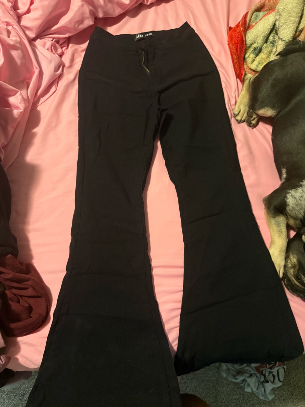J Brand Black Boot Cut Stretch Pants